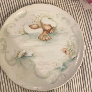 ♥️❤️Vintage hand painted plate